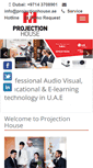 Mobile Screenshot of projectionhouse.ae